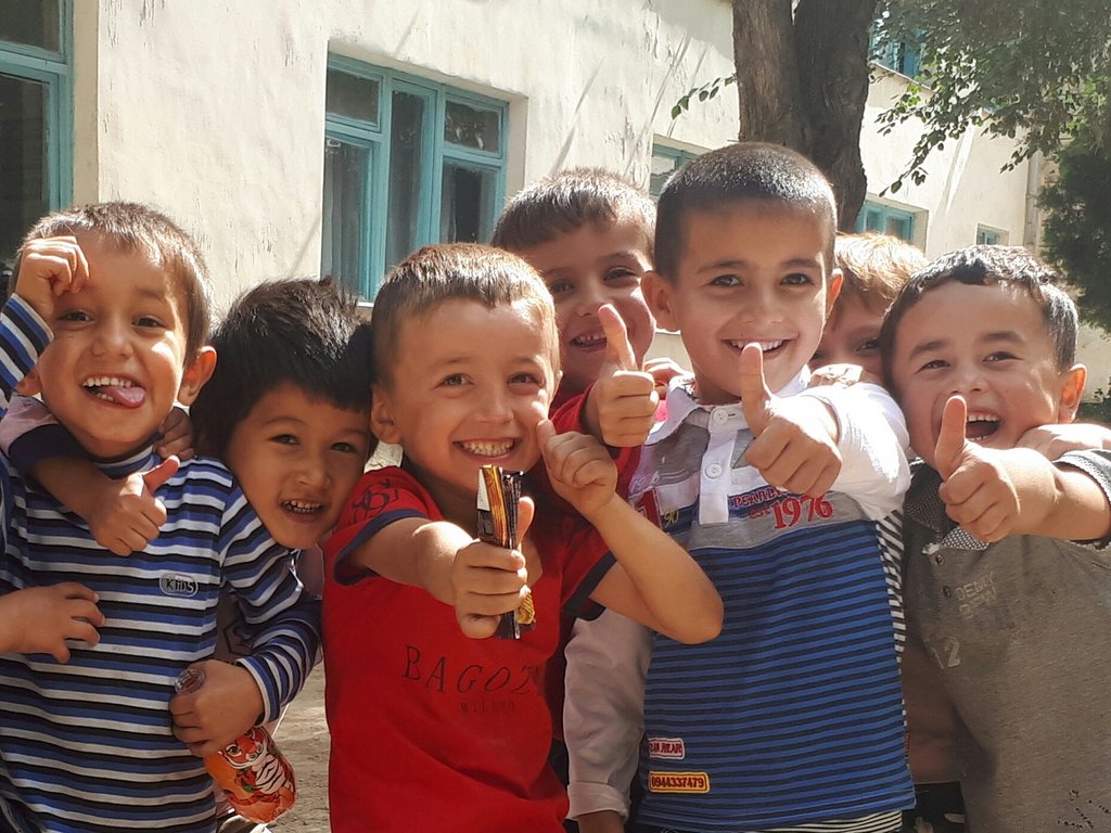 Kids in Pamir